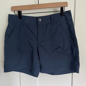 Women’s Columbia Hiking Shorts, Blue, Size 6